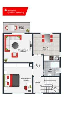 Grundriss Obergeschoss