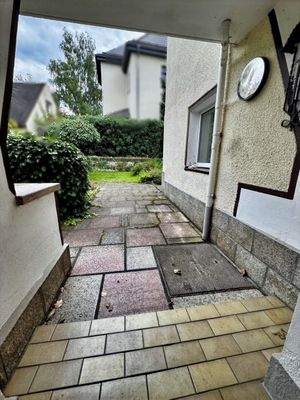 Blick aus der Haustür