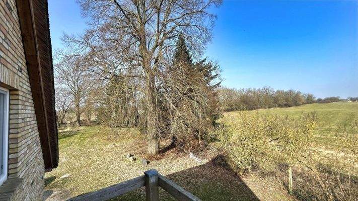 Weitblick vom Balkon