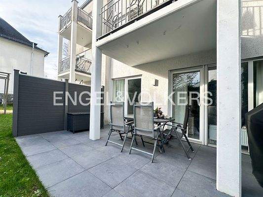 Terrasse in Südostausrichtung