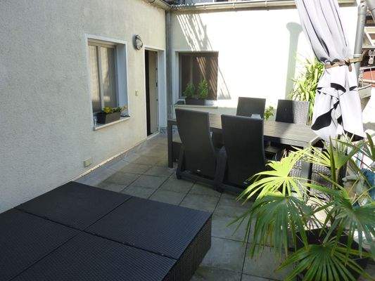 untere Dachfläche, Zugang v. Diele