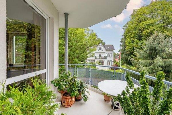 Lichterfüllter Balkon