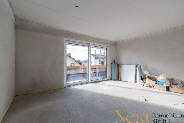 Rohbau - Schlafzimmer