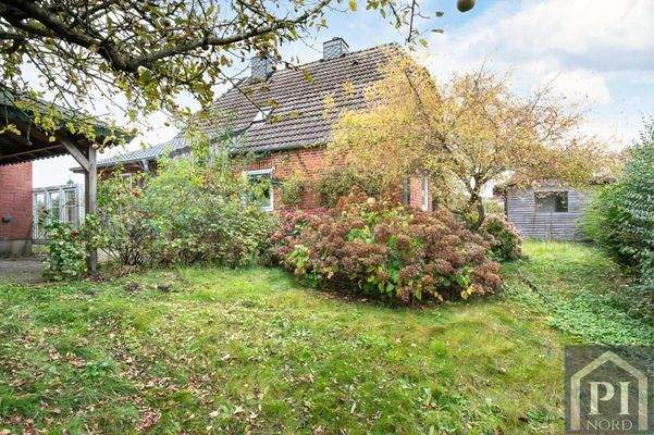 Eingewachsenes Grundstück