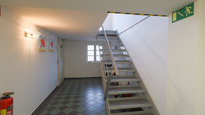 Zugang ins Kellergeschoss