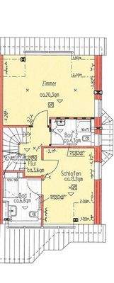 Grundriss Obergeschoss 