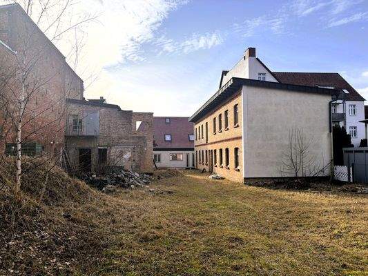 Blick auf das komplette Anwesen