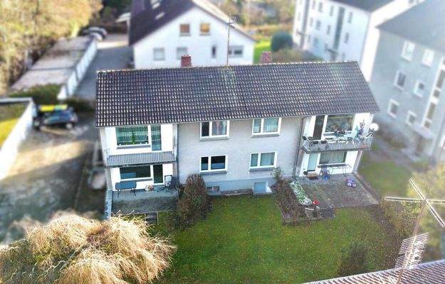 Rückansicht - Drohne