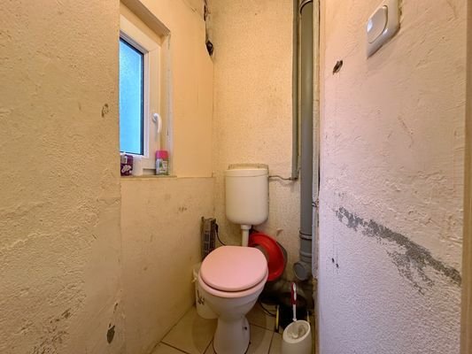 WC im Erdgeschoss