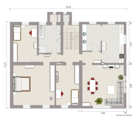 Grundriss Haupthaus OG