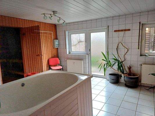 Ausgang zur Frischluftterrasse