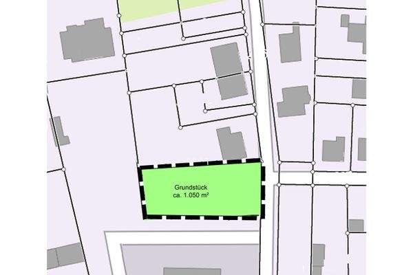 Grundstück - Skizze