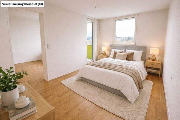 Einrichtungsvorschlag KI Schlafzimmer