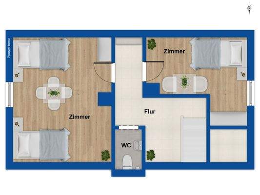 Haupthaus Dachgeschoss