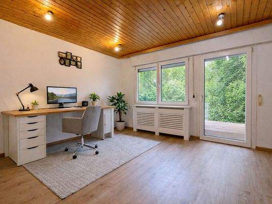 Büro (KI möbliert)