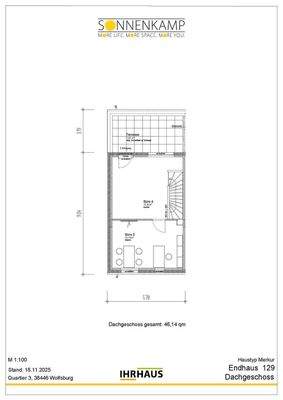 Dachgeschoss Grundriss