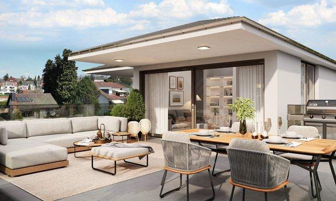 Dachterrasse Penthouse