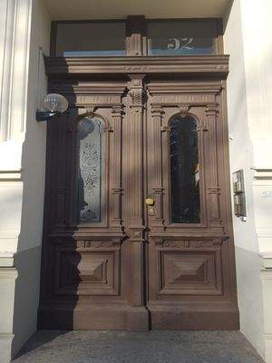 Hauseingangstür Bahnhofstr.