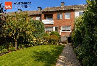 Hausansicht Garten