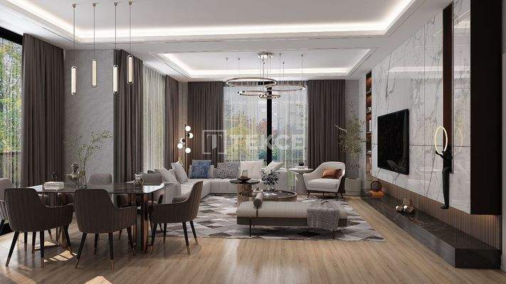 Detached Villas with Private Pools in Gürpınar Beylikdüzü