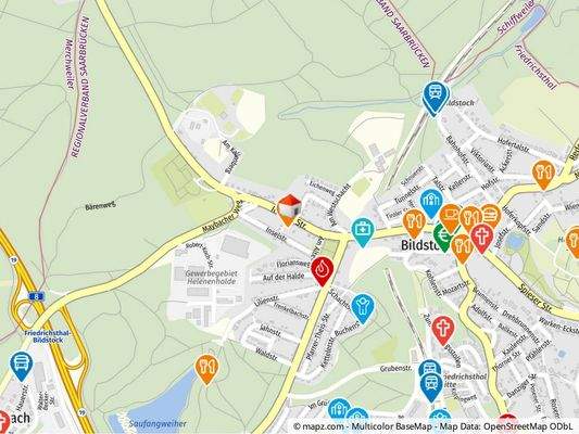 Geolyzer Kartenausschnitt