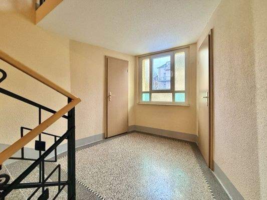 Abstellraum auf halber Etage