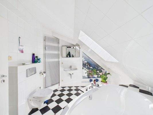 Tageslichtbad Dachgeschoss 