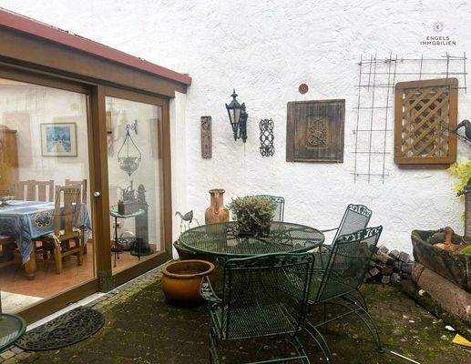 gemütlicher Innenhof