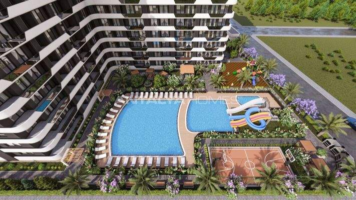 Brand New Properties with Pool and Garden in Mersin Erdemli