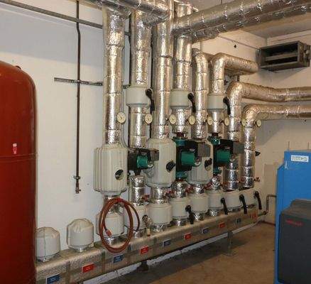 Installationen Heizraum UG