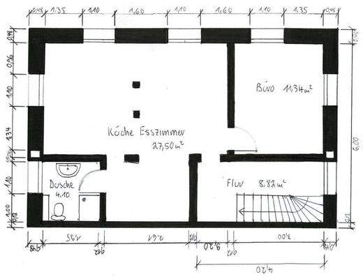 Grundriss Obergeschoss