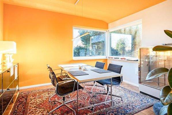 Blick in das Esszimmer