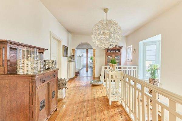 Der Flur verbindet alle Räume