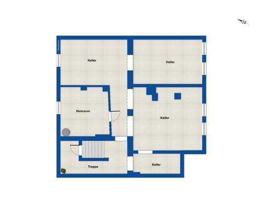 Grundriss Kellergeschoss