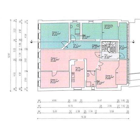1.OG Wohnung Nr. 4 + 5 DKB