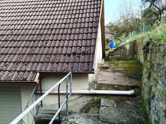 ... Dachraum der Garage