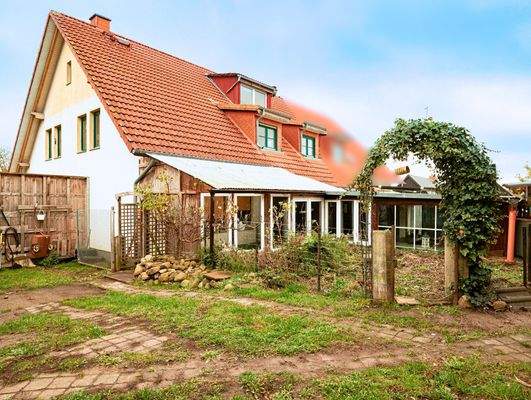 Rückwärtige Ansicht