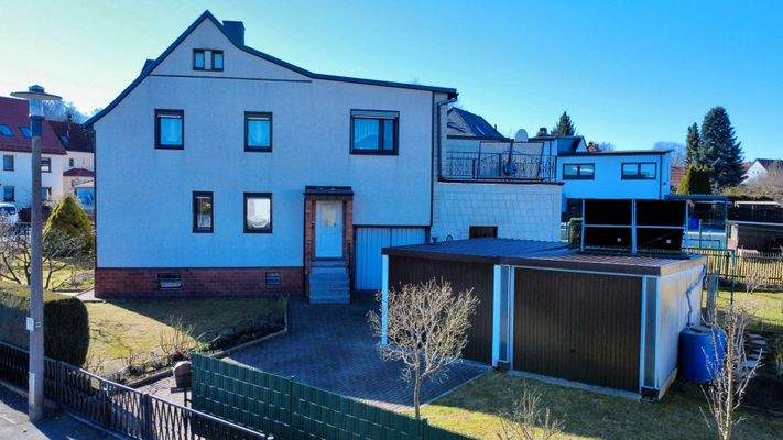 seitliche Objektansicht 