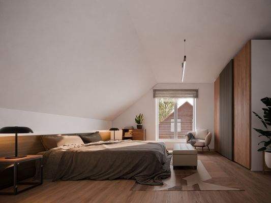 Schlafzimmer Visualisierung