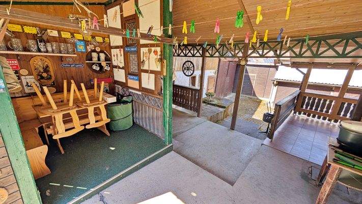 überdachter Freisitz