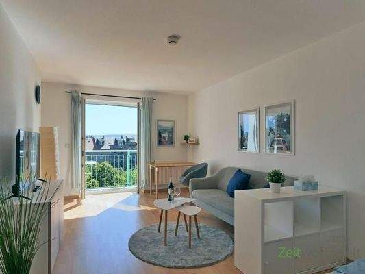 Blick in den Wohnraum