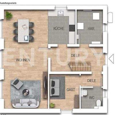 Grundriss Erdgeschoss