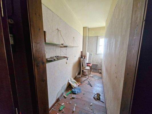 Innenbereich mit Trennwand