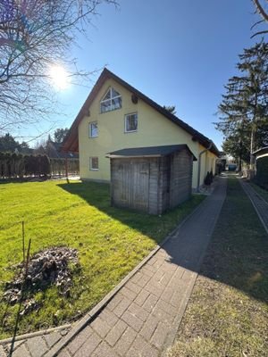 Hausansicht von der Straße