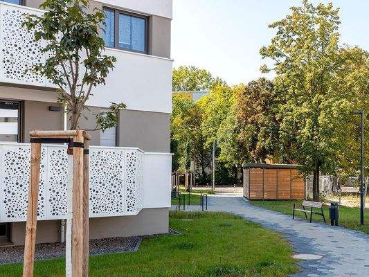 Gepflegtes Wohnumfeld