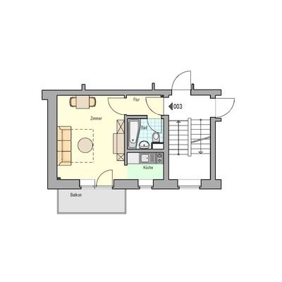 01195-01.003 - Straße der Einheit 38 - 2. OG links