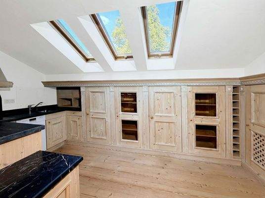 Charmante und helle Küche (Dachgeschoss)