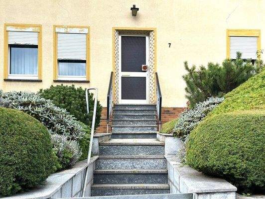 Treppenaufgang Vorderansicht