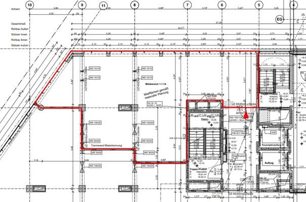 Grundriss 1.OG MF 1.1.1A