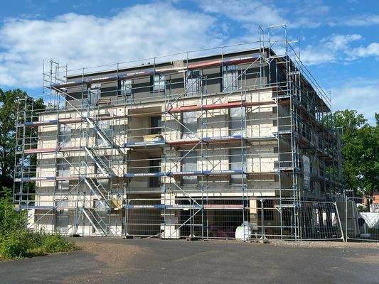 Baustellenfoto Ende Juni 2025